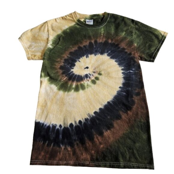Free Spirited Co Camo Swirl Premium Hand-Dyed Comfort Shirt - Picture 3 of 7